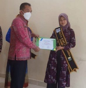 TESHA Duta Kopi Indonesia tahun 2021, di menangkan Putri dari Kerinci-Jambi.