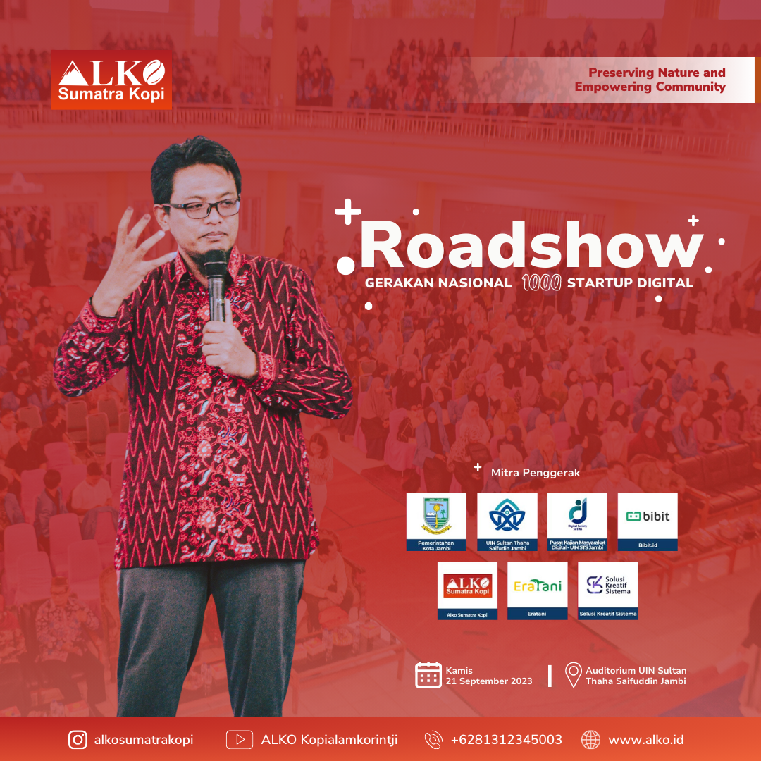 Alko Akademi Mitra Terkemuka dalam Gerakan Nasional 1.000 Startup Digital di Provinsi Jambi