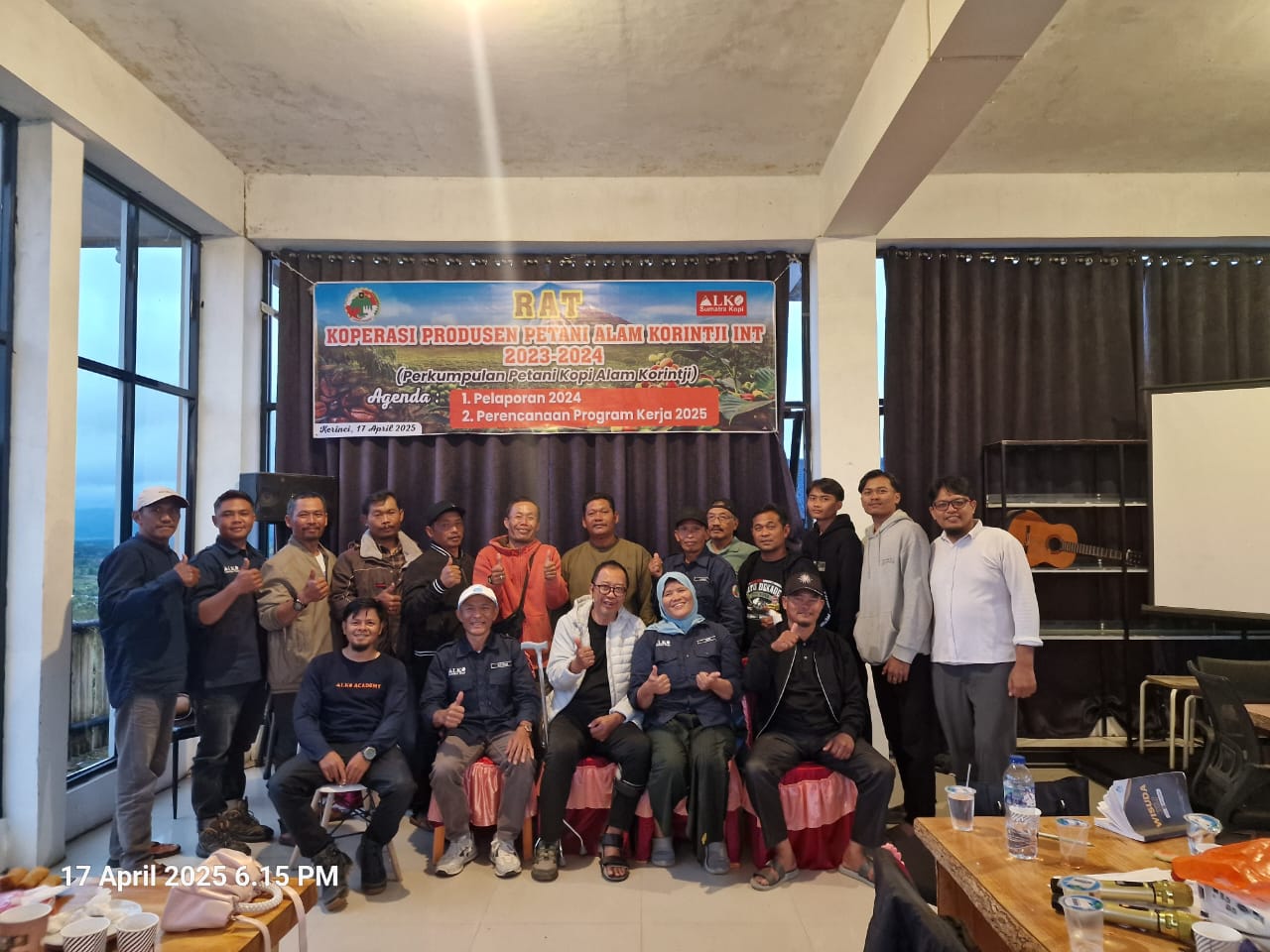 Koperasi Produsen Petani Alam Korintji Gelar RAT 2023–2024: Evaluasi Kinerja dan Pemantapan Program Kerja 2025