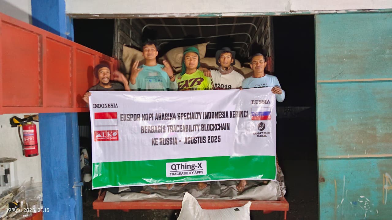 ALKO Sumatra Kopi Ekspor Kopi Arabika ke Rusia Bersama Yugmax LLC