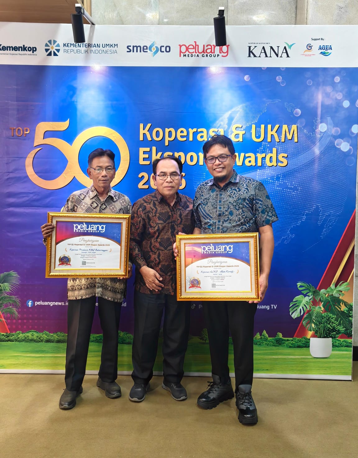 Koperasi ALKO Raih Predikat GREAT, Masuk Top 5 Koperasi Eksportir Nasional 2026