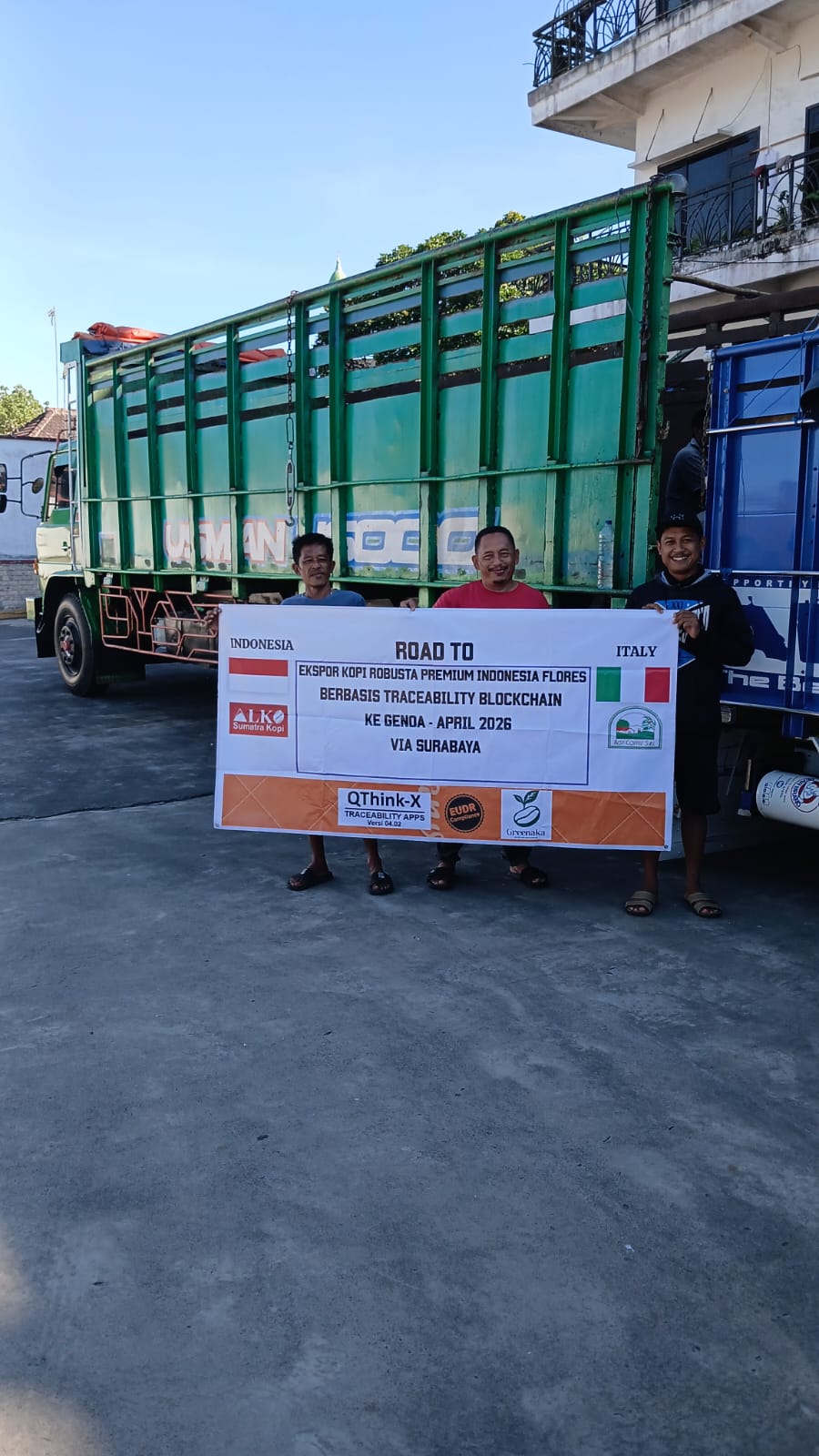 ALKO Ekspor Kopi Robusta Premium Flores ke Italia, Perkuat Sistem Traceability Berbasis Teknologi