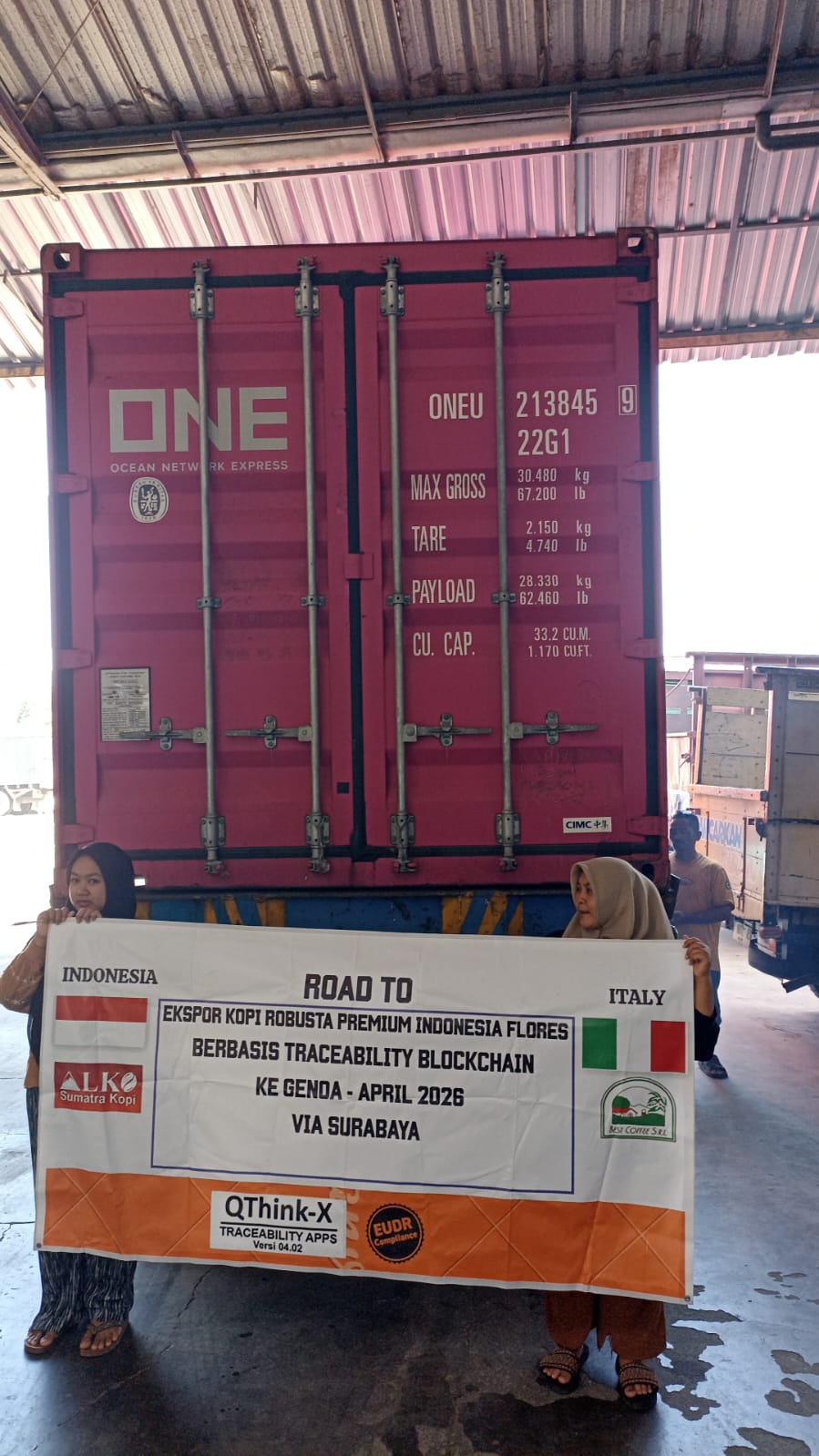 ALKO Kirim Kopi Robusta Flores ke Italia, Perkuat Pasar Eropa Berbasis Traceability