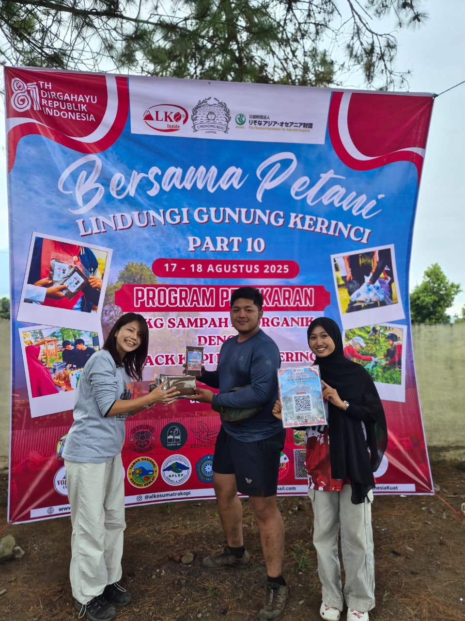 One KG One Pack: Menghubungkan Sampah, Kopi Kerinci, dan Gerakan Konservasi