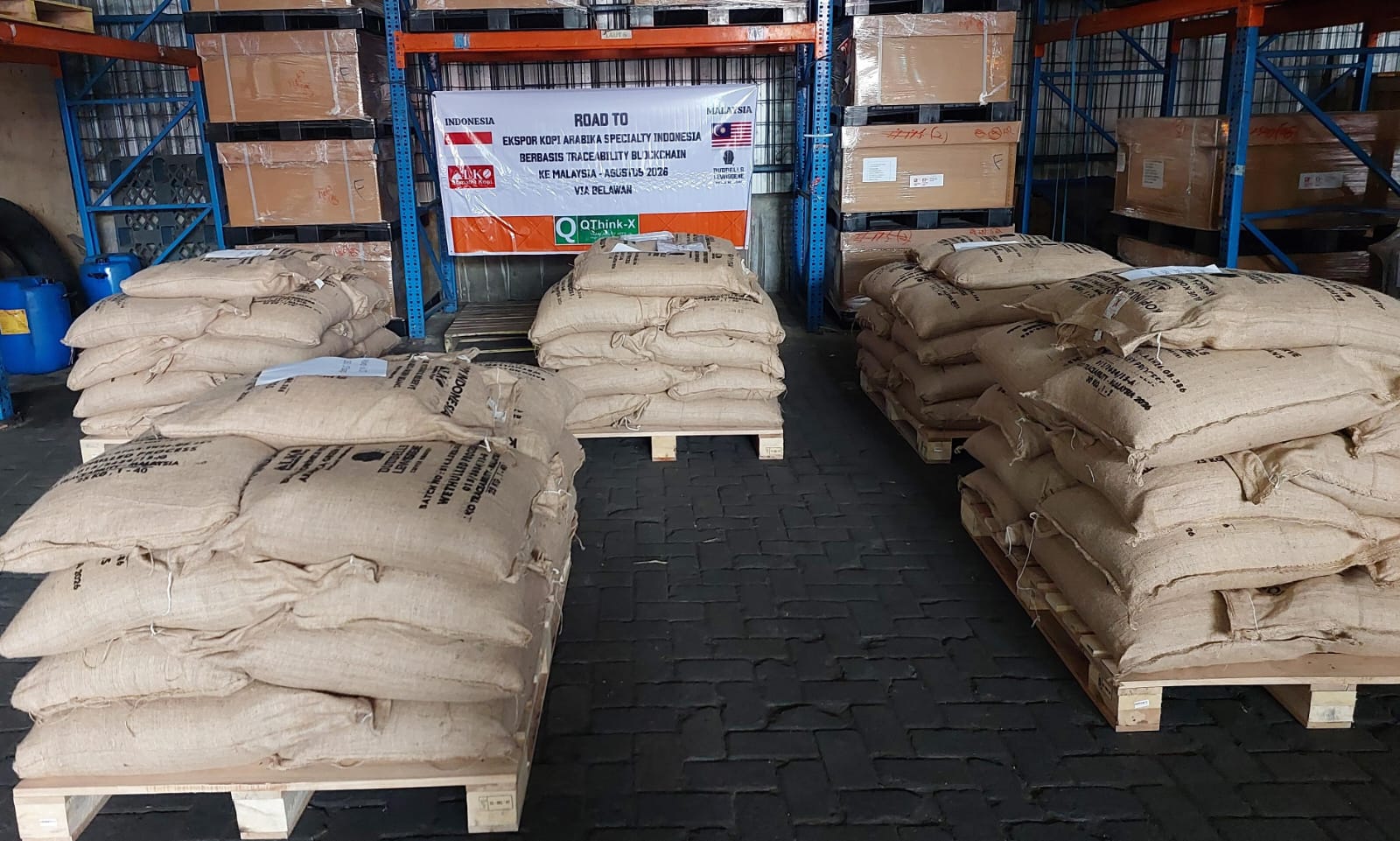 Ekspor Rutin Kopi Arabika Specialty ALKO ke Malaysia Dilakukan via Belawan